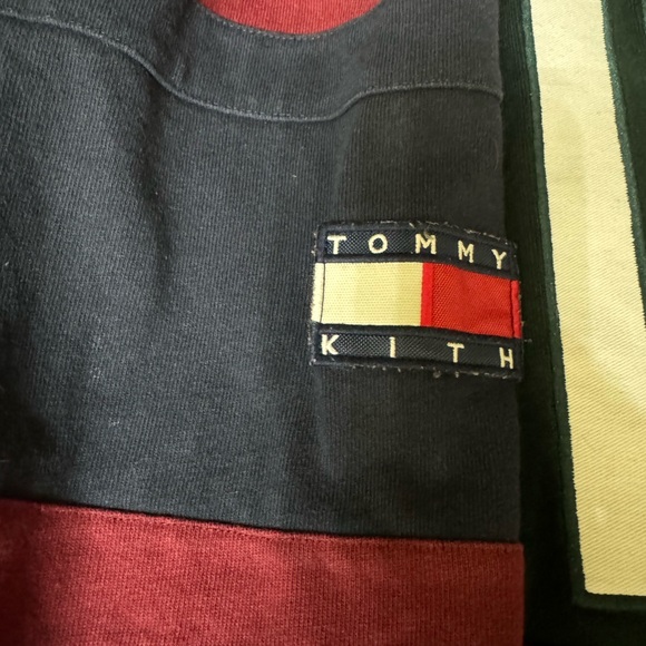 Kith/Tommy Collaboration zip down pullover - Picture 3 of 5